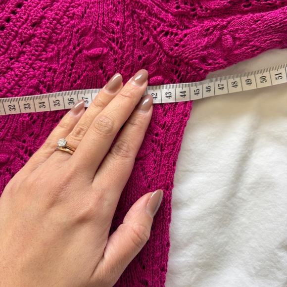 Sezane Saja Cardigan - Magenta - XXS - Picture 6 of 7